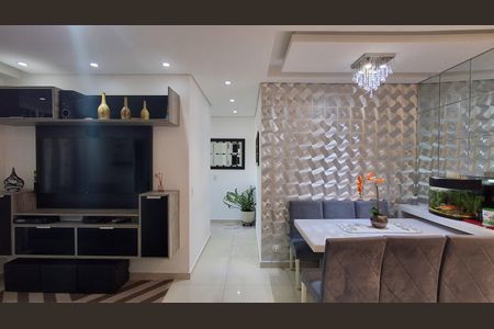 Sala de apartamento à venda com 2 quartos, 75m² em Barcelona, São Caetano do Sul