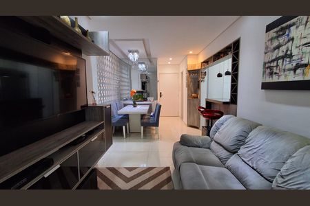 Sala de apartamento à venda com 2 quartos, 75m² em Barcelona, São Caetano do Sul