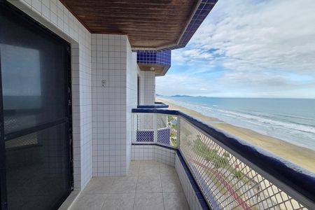 Varanda de apartamento para alugar com 3 quartos, 122m² em Guilhermina, Praia Grande