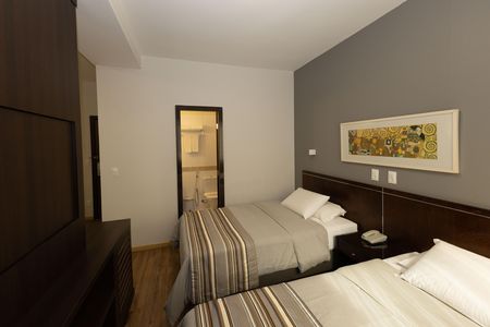Suíte 1 de kitnet/studio à venda com 1 quarto, 40m² em Vila da Serra, Nova Lima