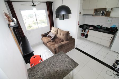 Sala de apartamento para alugar com 2 quartos, 45m² em Jardim Copacabana, São José dos Campos