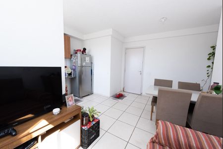 Sala de apartamento à venda com 2 quartos, 55m² em Jk, Contagem