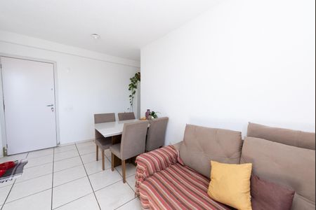 Sala de apartamento à venda com 2 quartos, 55m² em Jk, Contagem