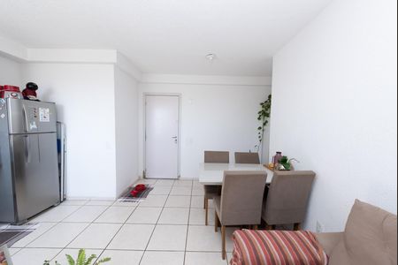 Sala de apartamento à venda com 2 quartos, 55m² em Jk, Contagem