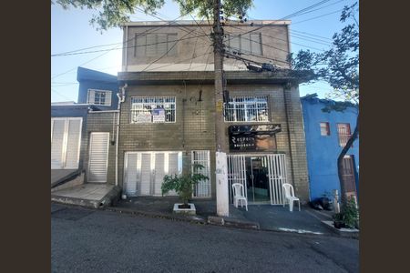 Fachada - Plaquinha instalada de casa para alugar com 1 quarto, 57m² em Vila Constanca, São Paulo