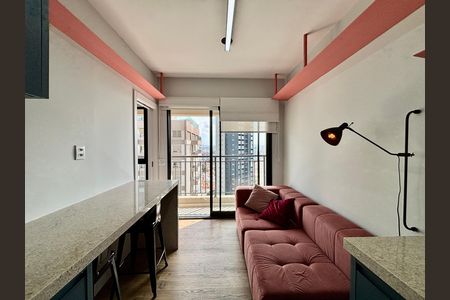 Apartamento à venda com 30m², 1 quarto e 1 vaga Apartamento à venda com 30m², 1 quarto e 1 vagaSala