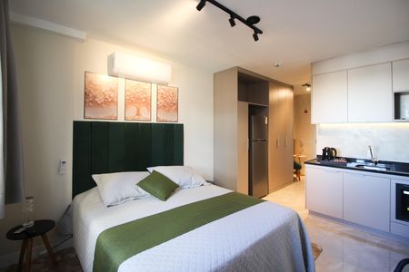 Studio à venda com 24m², 1 quarto e sem vaga Studio à venda com 24m², 1 quarto e sem vagaSuíte