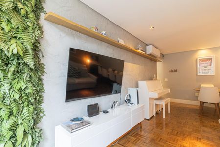 Sala de apartamento à venda com 3 quartos, 107m² em Chácara Itaim, São Paulo