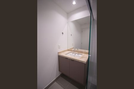 Apartamento para alugar com 55m², 1 quarto e sem vaga Apartamento para alugar com 55m², 1 quarto e sem vagaBanheiro da Suíte 1
