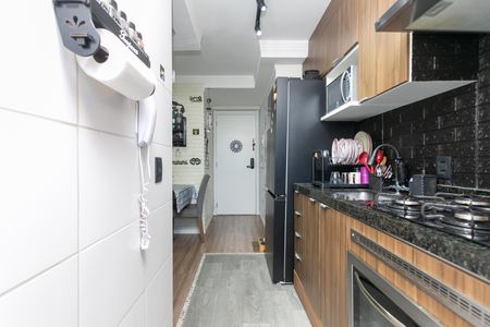 Cozinha  de apartamento para alugar com 2 quartos, 41m² em Jardim Helian, São Paulo