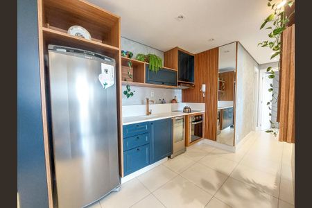 Cozinha de apartamento à venda com 3 quartos, 72m² em Santo Amaro, São Paulo