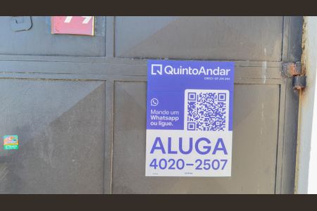 Casa para alugar com 35m², 1 quarto e sem vagaFachada