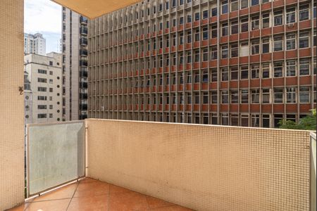 Varanda da Sala de apartamento para alugar com 3 quartos, 169m² em Consolação, São Paulo