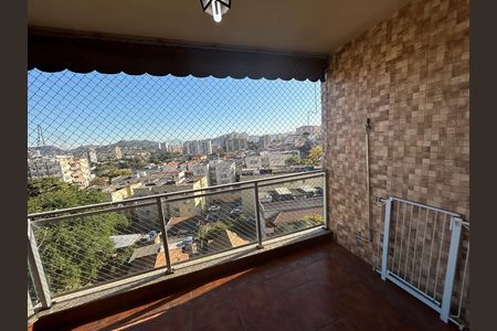 Varanda da Sala de apartamento para alugar com 2 quartos, 65m² em Todos Os Santos, Rio de Janeiro