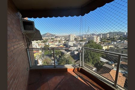 Varanda da Sala de apartamento para alugar com 2 quartos, 65m² em Todos Os Santos, Rio de Janeiro
