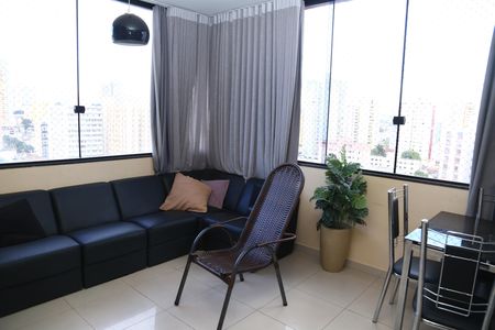 Sala de apartamento para alugar com 1 quarto, 44m² em Setor Central, Goiânia