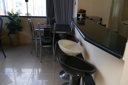 Detalhe da sala de apartamento para alugar com 1 quarto, 44m² em Setor Central, Goiânia