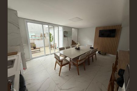 Sala de Jantar de casa à venda com 4 quartos, 330m² em Nova Gerti, São Caetano do Sul