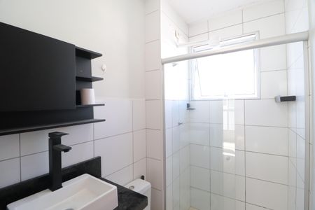 Banheiro Social de apartamento para alugar com 2 quartos, 41m² em Chácaras Tubalina E Quartel, Uberlândia