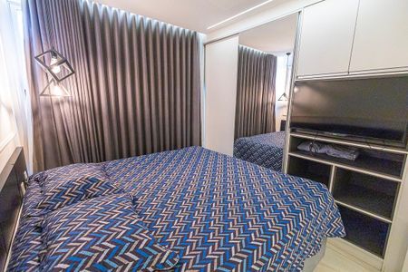Studio para alugar com 40m², 1 quarto e 1 vaga Studio para alugar com 40m², 1 quarto e 1 vagaFlat: sala/cozinha e quarto