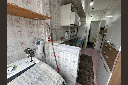 Área de Serviço de apartamento para alugar com 1 quarto, 38m² em Centro, São Vicente
