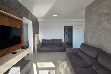 Sala de apartamento para alugar com 2 quartos, 110m² em Guilhermina, Praia Grande