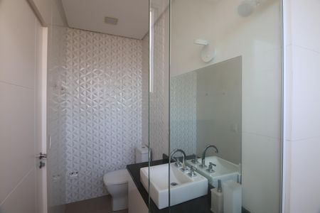Banheiro da Suíte 3 de casa de condomínio para alugar com 3 quartos, 276m² em Neópolis, Gravataí
