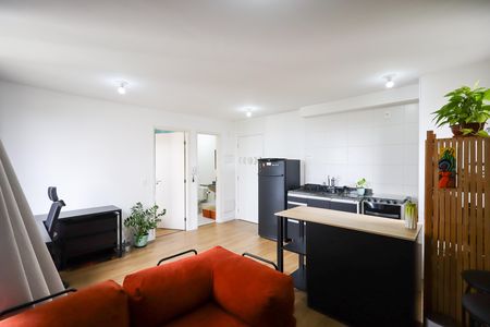 Sala de apartamento à venda com 1 quarto, 34m² em Jurubatuba, São Paulo