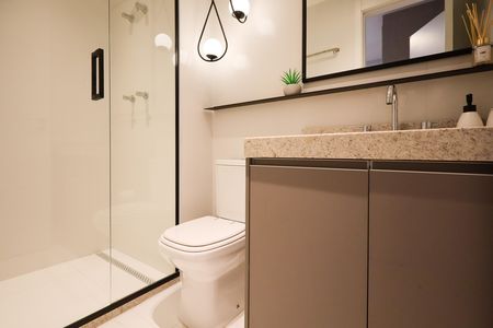 Apartamento à venda com 76m², 2 quartos e 1 vaga Apartamento à venda com 76m², 2 quartos e 1 vagaBanheiro Suíte 2