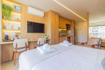 Kitnet/Studio de kitnet/studio para alugar com 1 quarto, 26m² em Pompeia, São Paulo