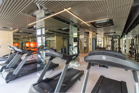 Área comum - Academia de kitnet/studio para alugar com 1 quarto, 26m² em Pompeia, São Paulo