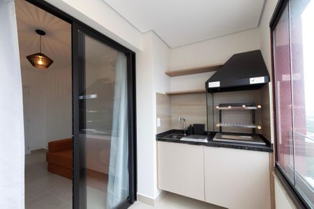 Varanda Sala  de apartamento para alugar com 1 quarto, 47m² em Parque Campolim, Sorocaba