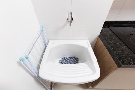 Área de Serviço de apartamento para alugar com 1 quarto, 47m² em Parque Campolim, Sorocaba
