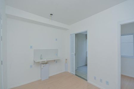 Sala/Cozinha de apartamento à venda com 2 quartos, 29m² em Campo Grande, São Paulo