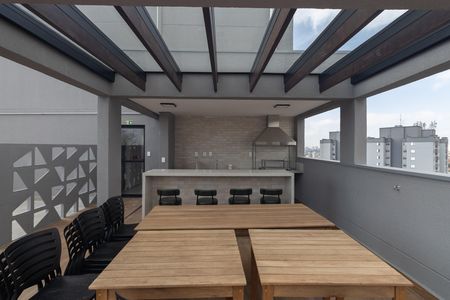 Área comum - Churrasqueira de apartamento para alugar com 2 quartos, 42m² em Vila Gustavo, São Paulo