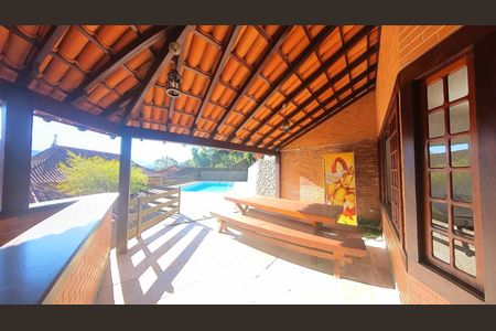 Área comum - Churrasqueira de casa para alugar com 5 quartos, 600m² em Nogueira, Petrópolis