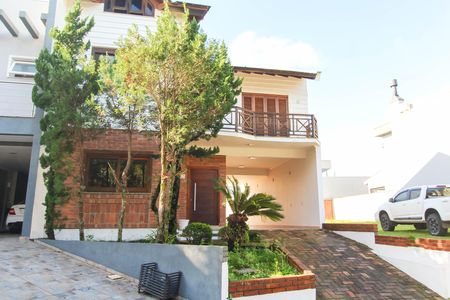 Fachada de casa de condomínio para alugar com 3 quartos, 347m² em Dom Feliciano, Gravataí