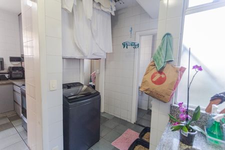 Área de Serviço de apartamento à venda com 3 quartos, 106m² em Serra, Belo Horizonte