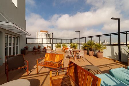 Área comum de apartamento à venda com 1 quarto, 37m² em Vila Gustavo, São Paulo