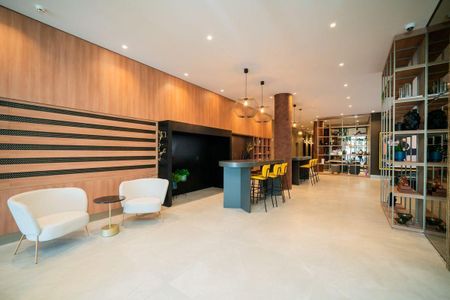 Hall de Entrada de kitnet/studio à venda com 1 quarto, 30m² em Indianópolis, São Paulo
