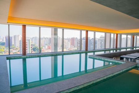 Área externa de kitnet/studio à venda com 1 quarto, 30m² em Indianópolis, São Paulo