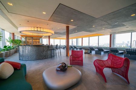 Área externa de kitnet/studio à venda com 1 quarto, 30m² em Indianópolis, São Paulo