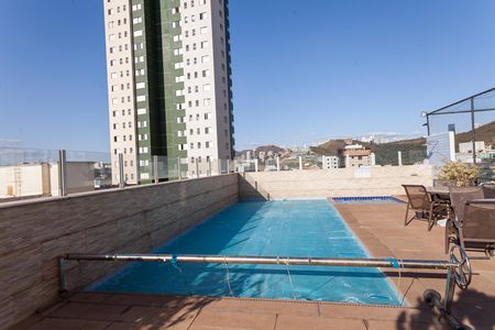 Área comum - Piscina de apartamento à venda com 3 quartos, 263m² em Buritis, Belo Horizonte