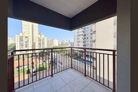 Sacada  de apartamento à venda com 2 quartos, 39m² em Brooklin, São Paulo