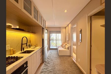 Apartamento à venda com 1 quarto, 34m² em Brooklin, São Paulo
