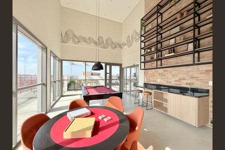Salão de Jogos de apartamento à venda com 1 quarto, 34m² em Brooklin, São Paulo
