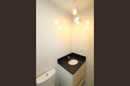 Banheiro da Suíte de apartamento para alugar com 1 quarto, 50m² em Altos do Esplanada, São José dos Campos