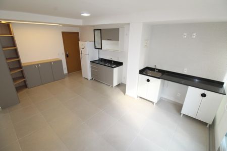 Sala / Cozinha de apartamento para alugar com 1 quarto, 50m² em Altos do Esplanada, São José dos Campos