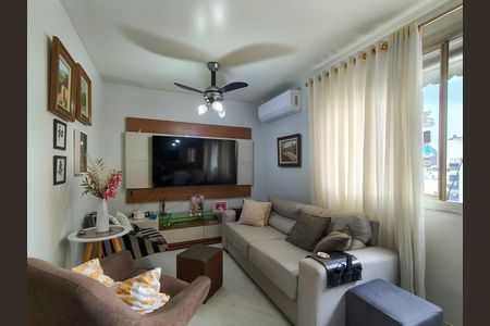 Sala de apartamento à venda com 3 quartos, 90m² em Tijuca, Rio de Janeiro