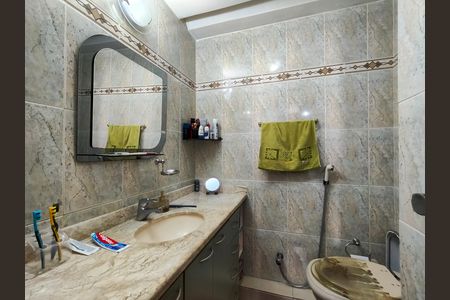 Banheiro da Suíte de apartamento à venda com 3 quartos, 90m² em Tijuca, Rio de Janeiro